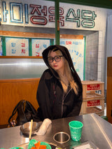 Rabbit Ear Zip Hoodie