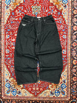 Double cross logo rigid buggy denim 