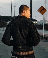 Classic studs suede jacket
