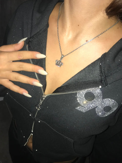 Tiara Logo Vintage Necklace