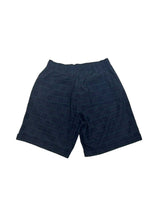 relaxed check shorts