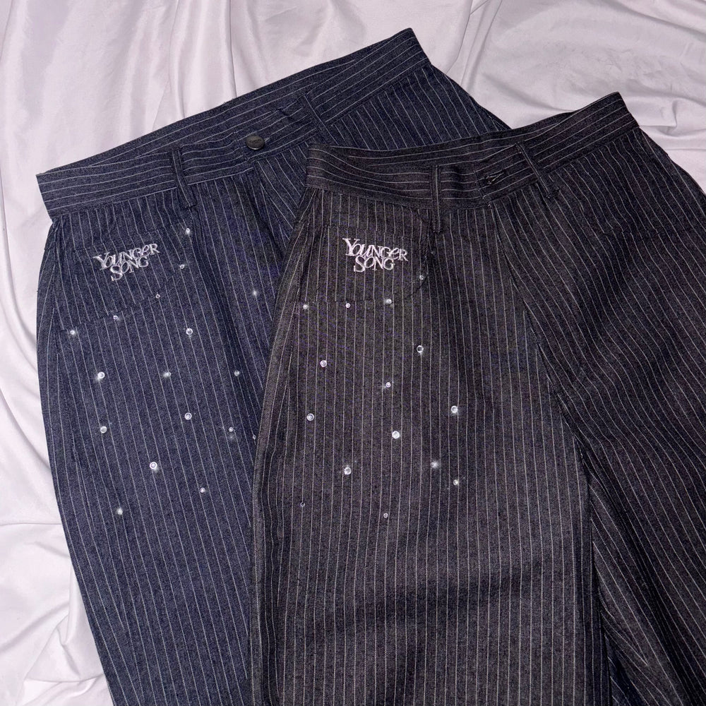 デニム　ヤンガーソング　ストライプデニム YS stripe denim – YZ