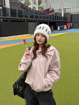 yung logo assortment nylon blouson