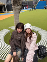 yung logo assortment nylon blouson