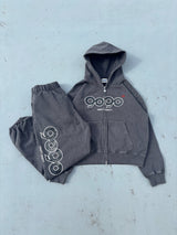 OG 로고 어소트 집 후디 