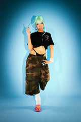 [090xSUPPLIER] Camouflage Sexy Logo Tee 