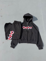 OG 로고 어소트 집 후디 