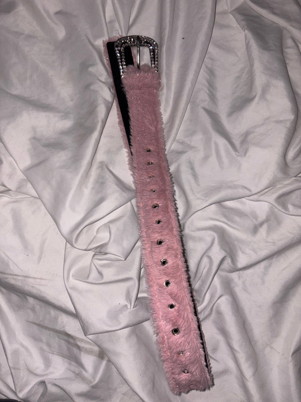 Glitter Fur Belt – YZ
