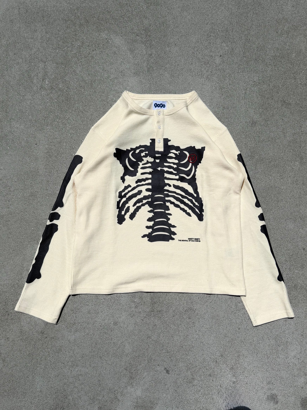 Bone Henry Neck Thermal L/S Tee – YZ
