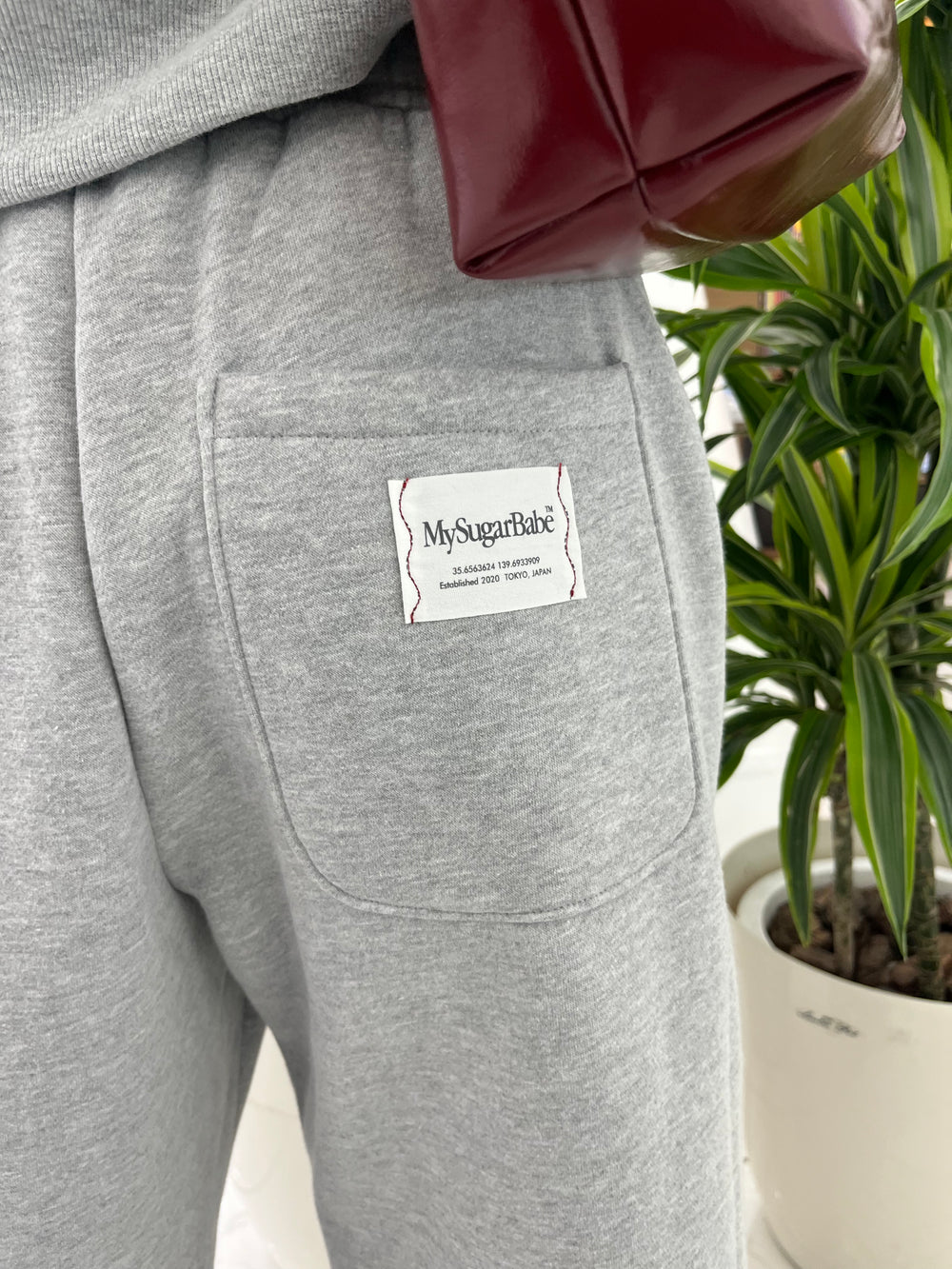 dot logo sweat pants – YZ