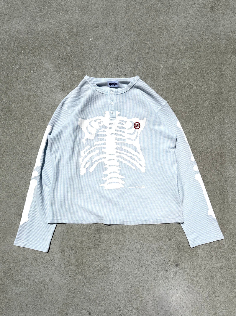 Bone Henry Neck Thermal L/S Tee – YZ Bone Henry Neck Thermal L/S Tee – YZ