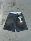 Sexy Logo Layered Buggy Jorts
