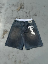 Sexy Logo Layered Buggy Jorts