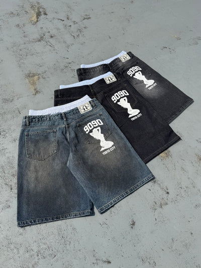Sexy Logo Layered Buggy Jorts