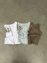BUTTON TANK TOP