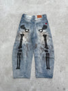 Bone Hand Denim pants