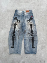 Bone Hand Denim pants