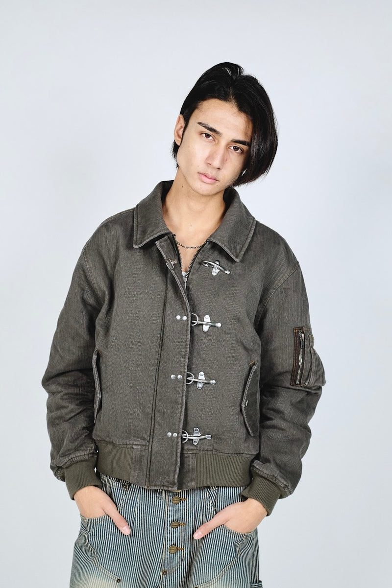 Fade slab fireman jacket 