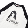 Graphic raglan ls tee