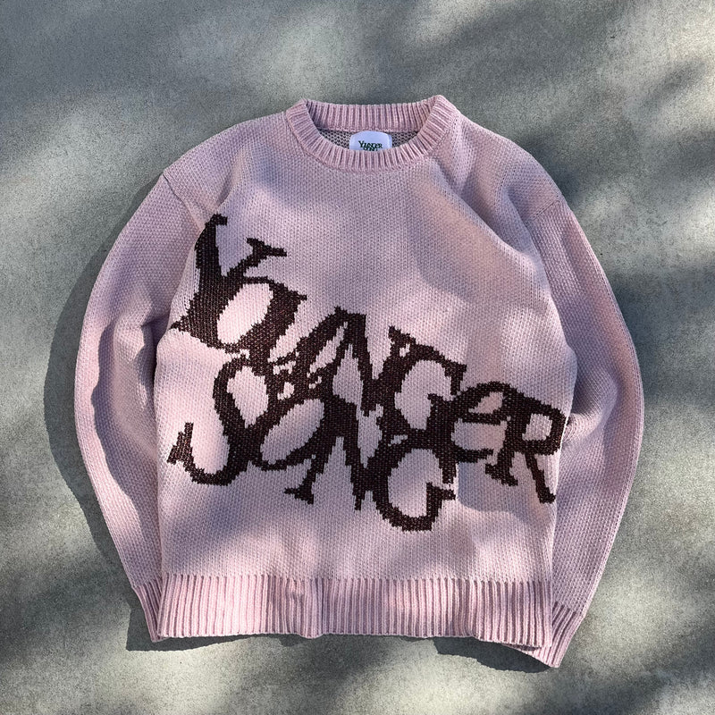 Universal lame jacquard knit