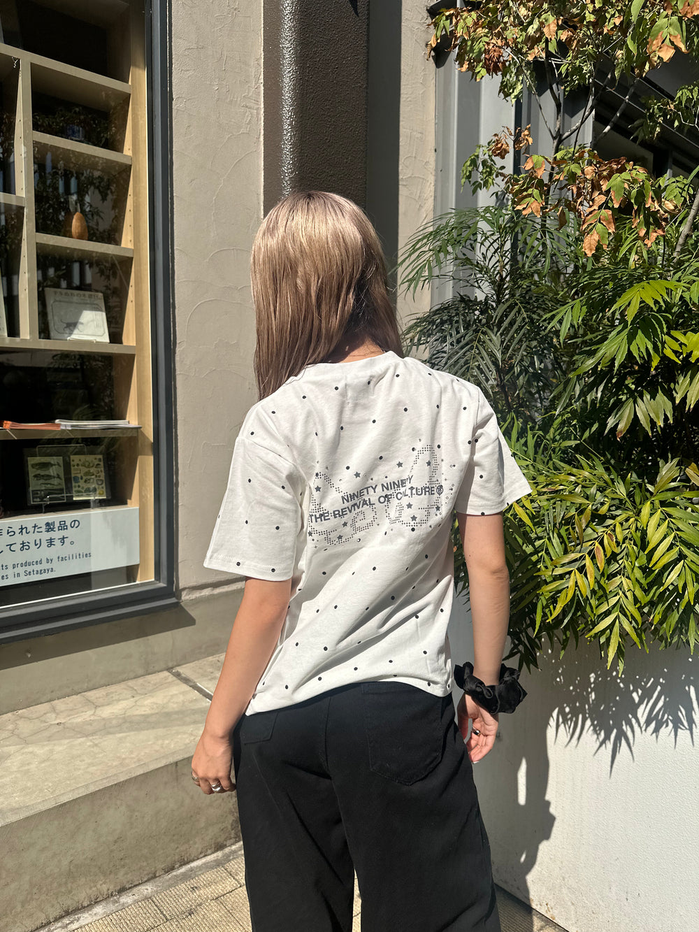 Dot Cropped Tee – YZ