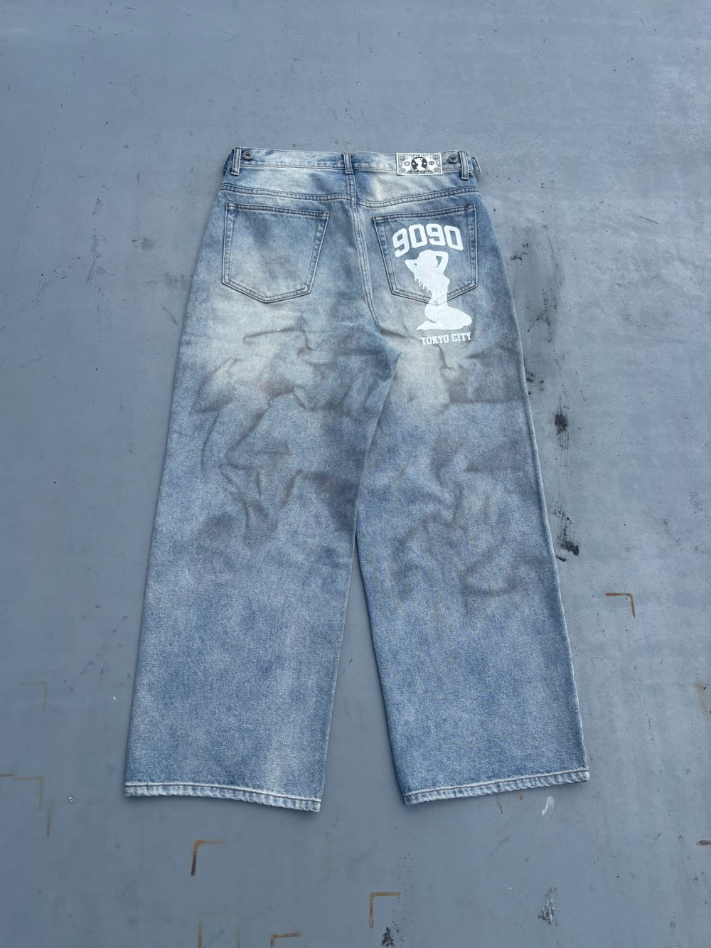 Sexy Logo Denim Pants – YZ