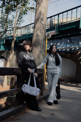 Lace sweat pants 【yung】 