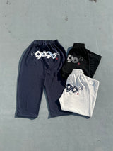 90 Logo 點點運動褲 