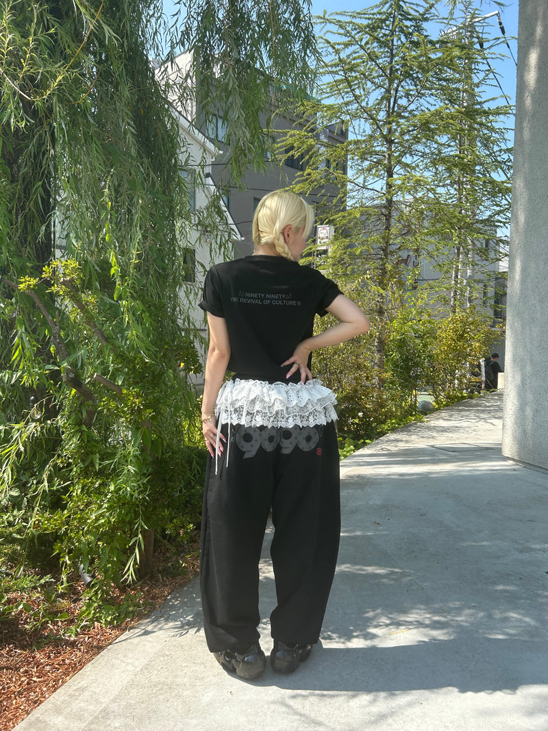 90 Logo 點點運動褲 