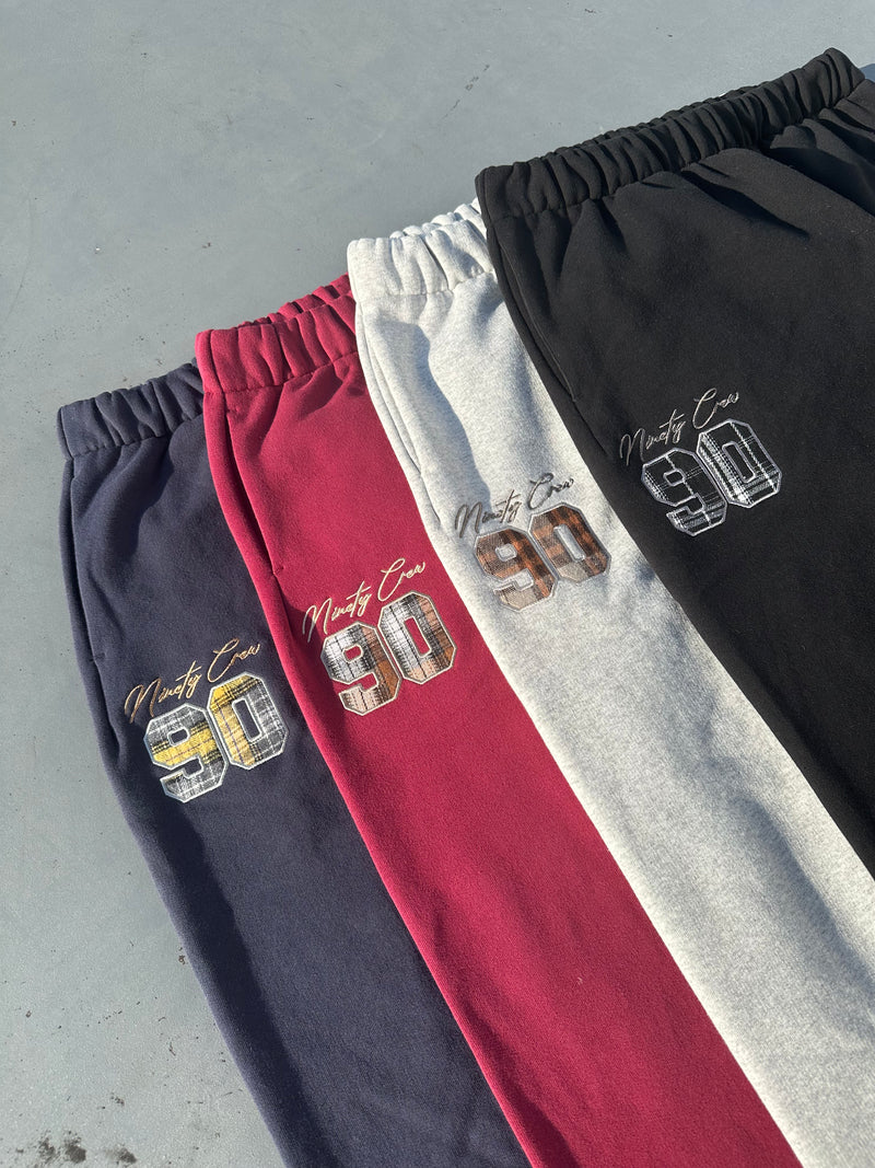 Numbering Check Sweat Pants – YZ