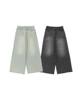 Shiny buggy denim
