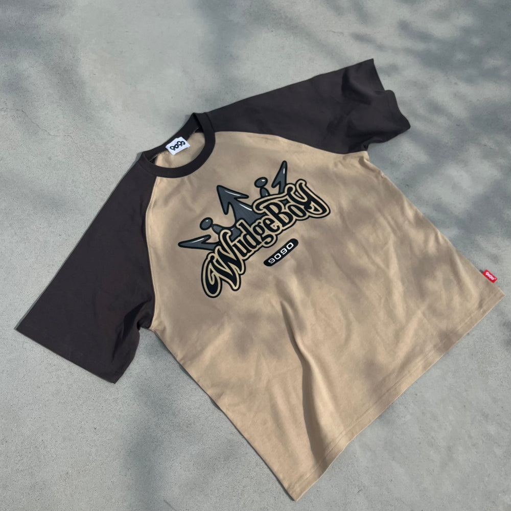 9090 × Wudge Boy King Raglan Tee – YZ 9090 × Wudge Boy King Raglan Tee – YZ