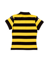 Curve Fit Striped Polo