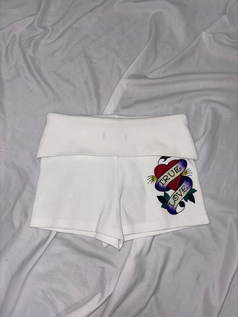 ×Ed Hardy 마이크로 미니 팬츠 