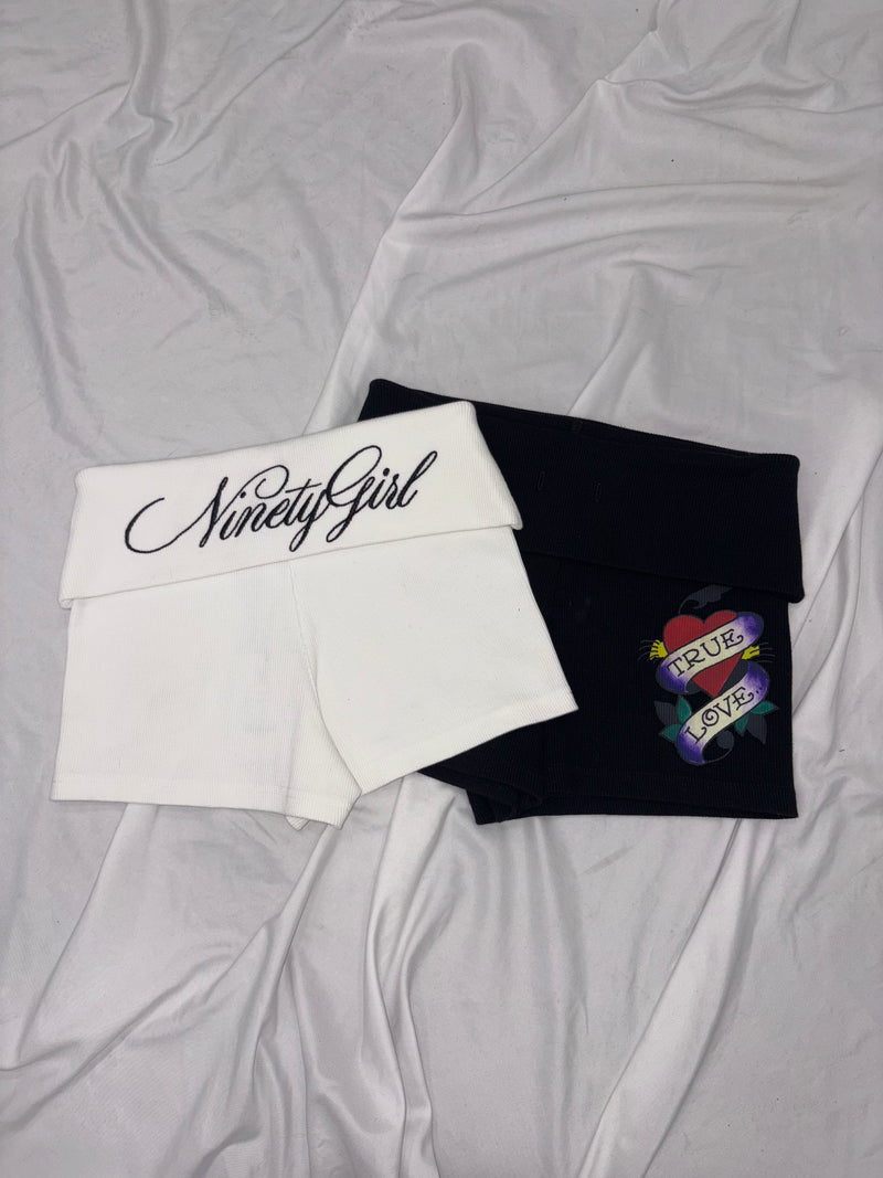 ×Ed Hardy 마이크로 미니 팬츠 