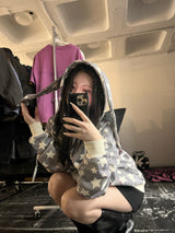 Rabbit Ear Zip Hoodie