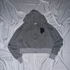 Assortment glitter zip hoodie 