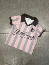 relaxy logo stripe ss game shirt