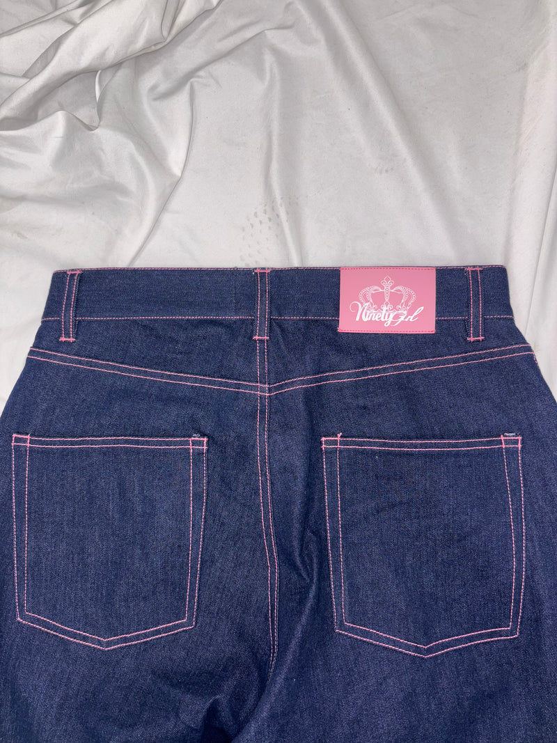 ×Ed Hardy 버기 데님 