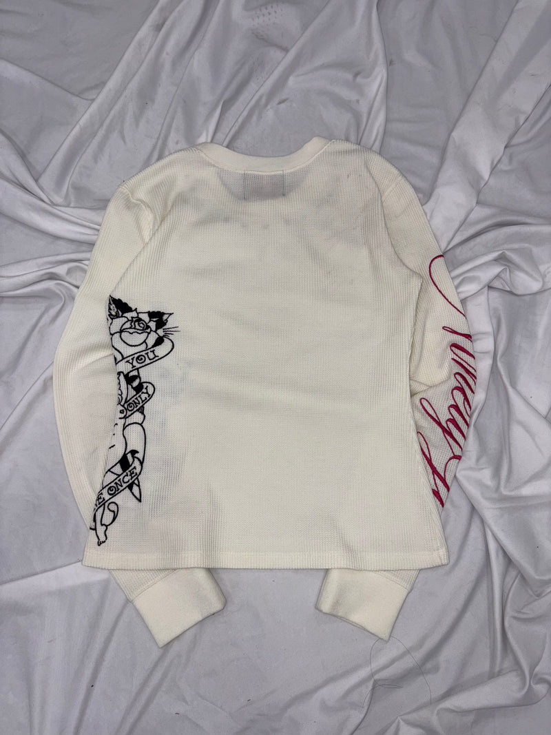 ×Ed Hardy 保暖長袖T恤 