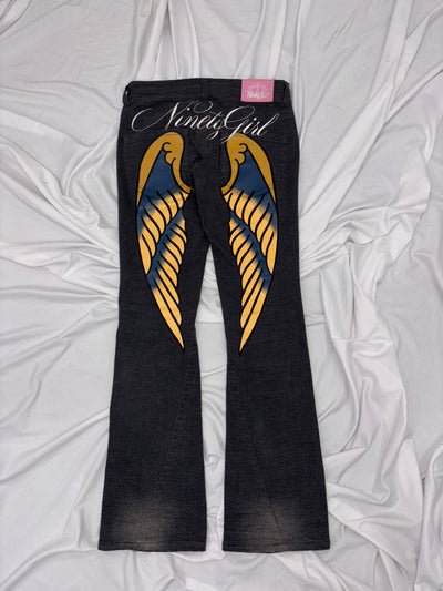 ×Ed Hardy 로우라이즈 데님 