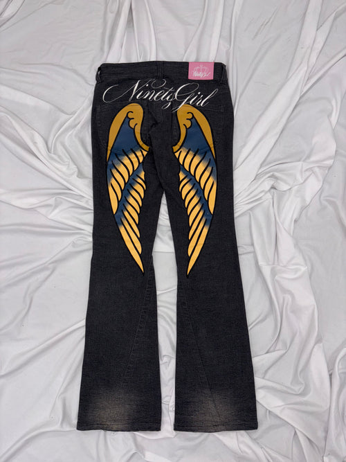 ×Ed Hardy 로우라이즈 데님 