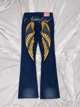 ×Ed Hardy 로우라이즈 데님 