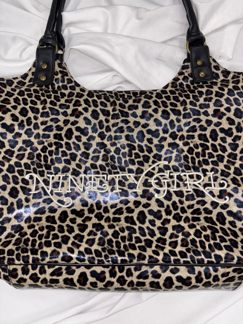 ×Ed Hardy Leopard Boston Bag 