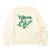 butterfly logo lame knit