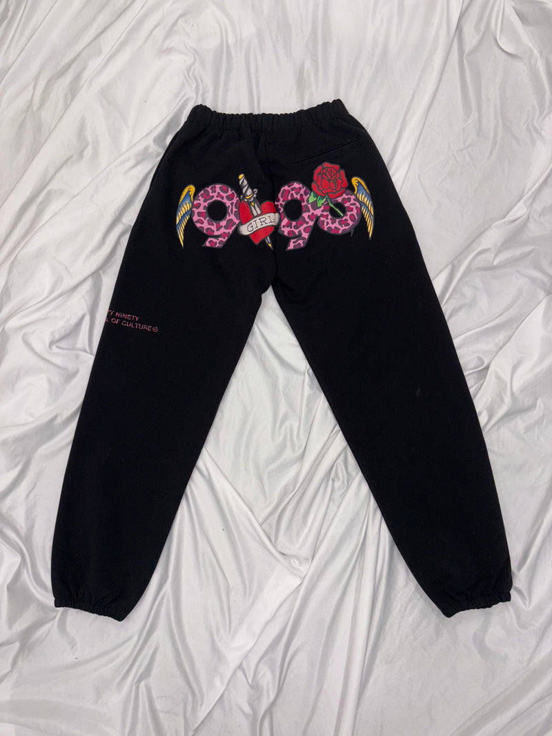 Ed Hardy 90 Logo Sweat Pants – YZ Ed Hardy 90 Logo Sweat Pants – YZ