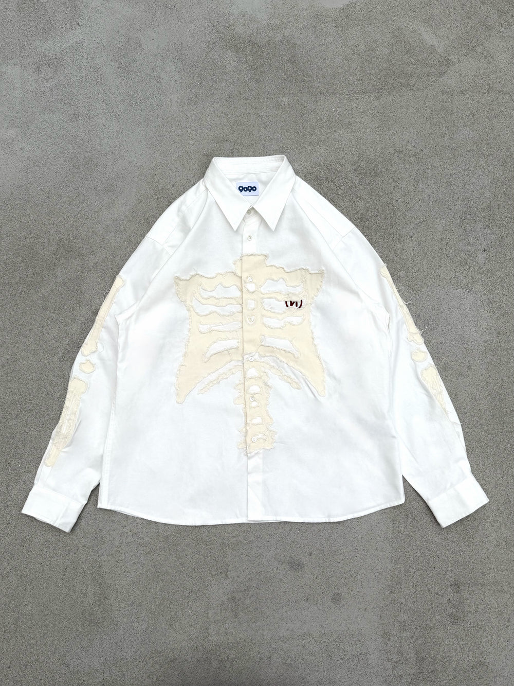 Bone Long Sleeve Shirt – YZ Bone Long Sleeve Shirt – YZ