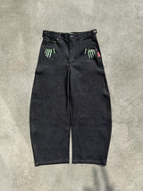 Bone Hand Denim pants (Glow in the Dark)