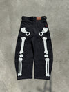 Bone Hand Denim pants (Glow in the Dark)