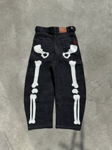 Bone Hand Denim pants (Glow in the Dark)